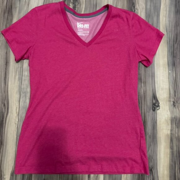 Women's Nike Dri-Fit V-Neck T-Shirt - Picture 1 of 1